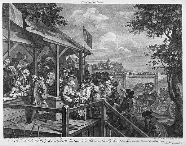 The Polling, 1758 (engraving)