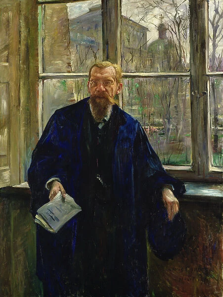Portrait of Dr Edward Meyer, 1911 (oil on canvas)