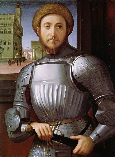 Portrait of a Man in Armour