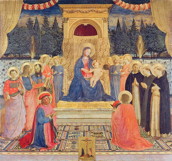 The San Marco Altarpiece, c. 1438-40 (tempera on panel)