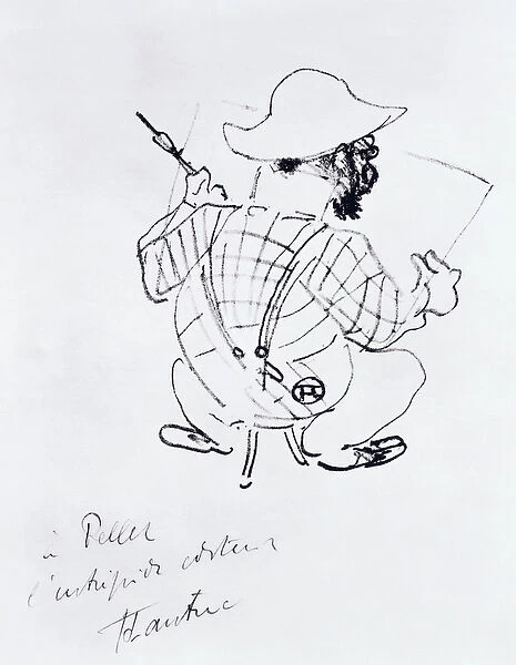 Self Portrait, 1896 (crayon)