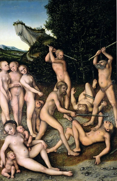 The SIlver Age or The Effects of Jealousy, 1535 (oil on panel)