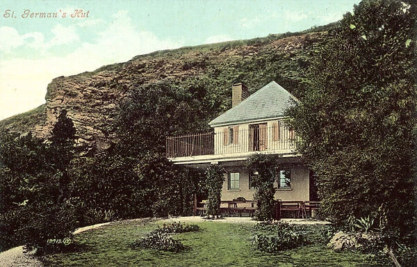St Germans Hut, Downderry, Cornwall (colour photo)