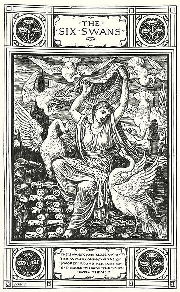 The Six Swans (engraving)