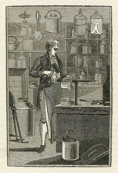 The Tin-Plate Worker (engraving)