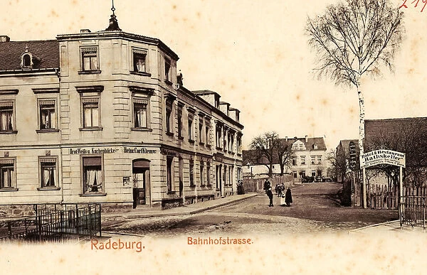 Bakeries Saxony Radeburg 1901 Landkreis MeiBen