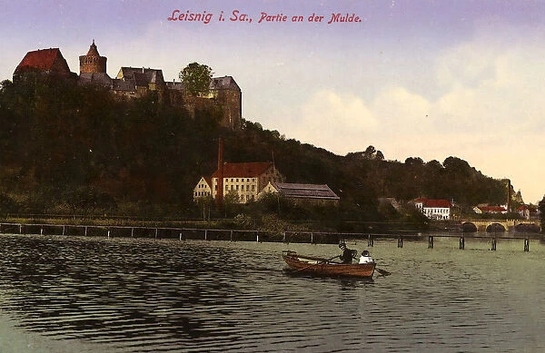 Burg Mildenstein Freiberger Mulde Leisnig Rowboats