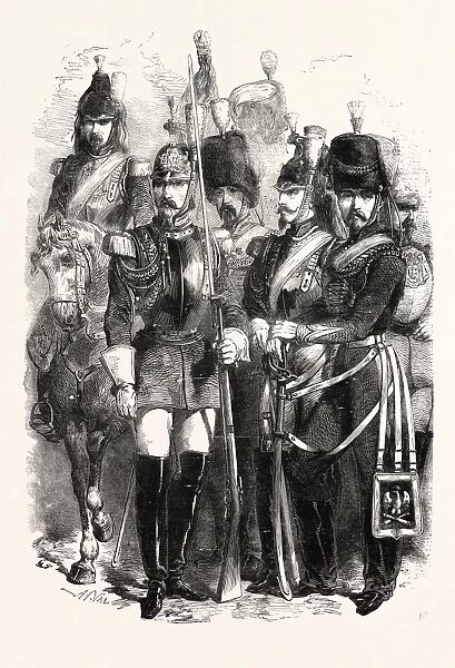 Cavalry of the French Imperial Guard, 1854