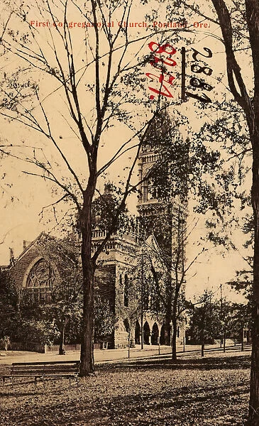 First Congregational Church Portland Oregon 1906