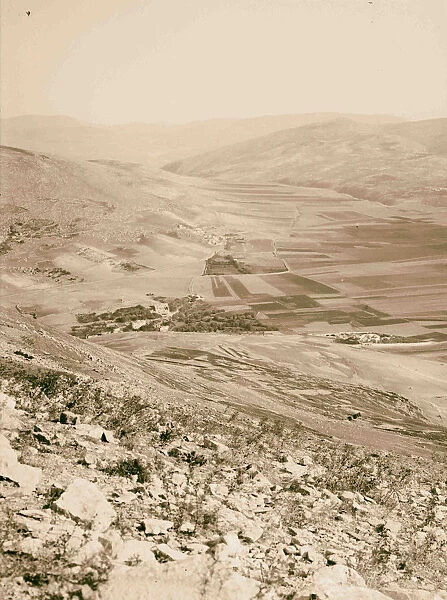 Northern views Looking north Mt Gerizim 1900