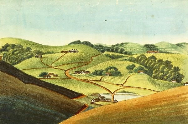 Observations on the Neilgherries, Ootacamund, 19th century engraving, India