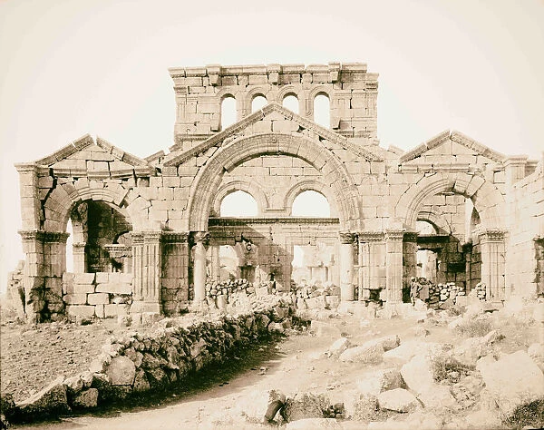 Syria Basilica Kalat Siman St. Simeon Stylites