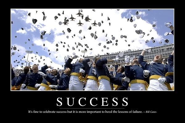 Success: Inspirational Quote and Motivational Poster