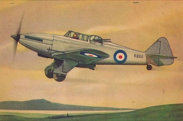 Boulton Paul Defiant Fighter Monoplane, c1944. Creator: Unknown