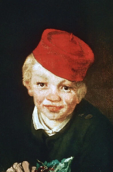 The Boy with the Cherries, Detail, 1859. Artist: Edouard Manet