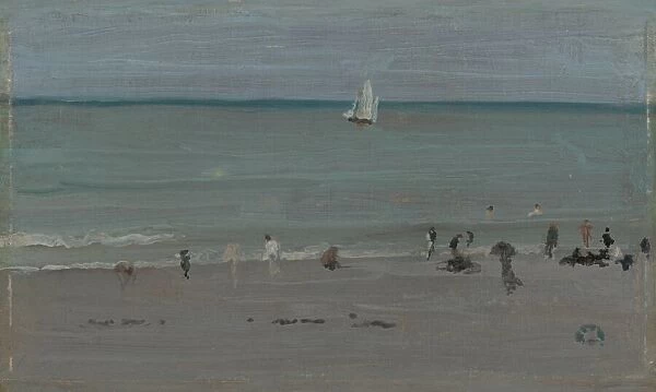 Coast Scene, Bathers, 1884  /  85. Creator: James Abbott McNeill Whistler