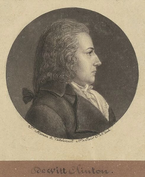 DeWitt Clinton, 1796. Creator: Charles Balthazar Julien Fevret de Saint-Memin