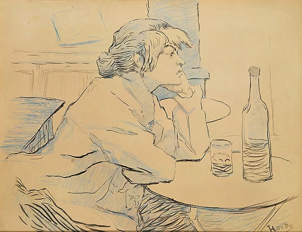 The Drinker (Suzanne Valadon)