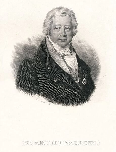 Erard (Sebastien. ), 1835. Creator: Charles Achille d Hardiviller