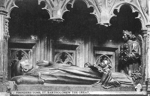 Founders Tomb, St Bartholomew the Great, early 20th century