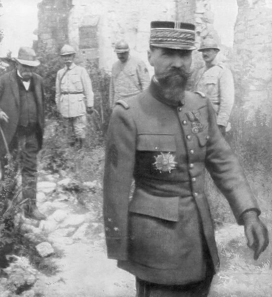 Georges Clemenceau and General Gouraud, 6th July 1918