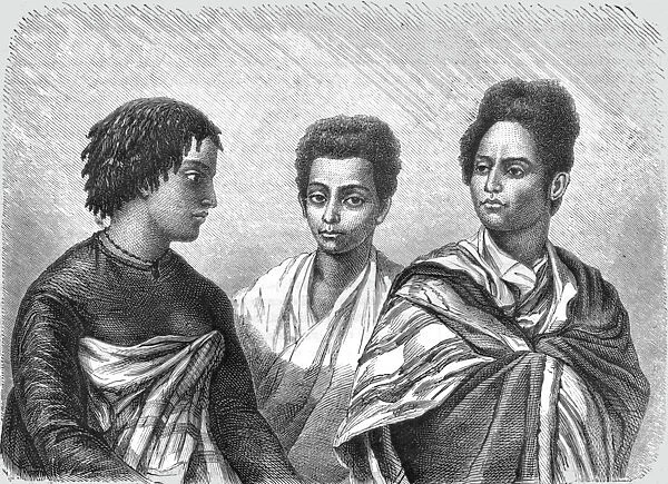 Hovahs; Recent Explorations in Madagascar, 1875. Creator: Alfred Grandidier
