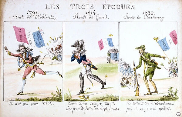 Les Trois Epoques, Revolution of 1830, Paris