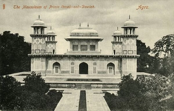 The Mausoleum of Prince Itmad-ood-Dowlah. Agra. Creator: Unknown