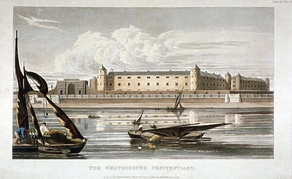 Millbank Prison, Westminster, London, 1817