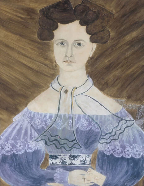 Miss Emeline Parker of Lowell, Massachusetts, 1832. Creators: Ruth Whittier Shute
