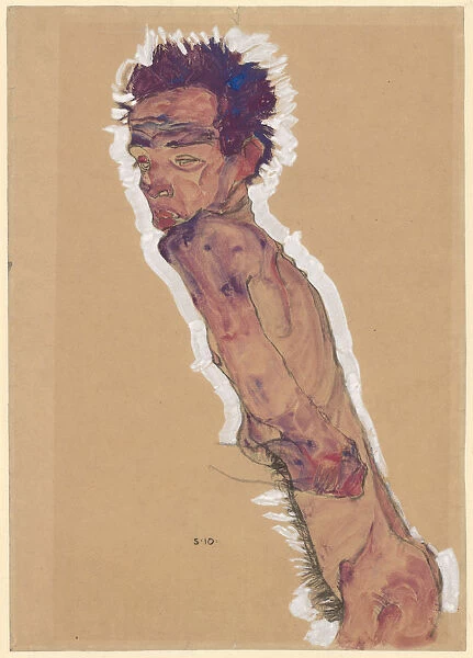 Nude Self-Portrait, 1910