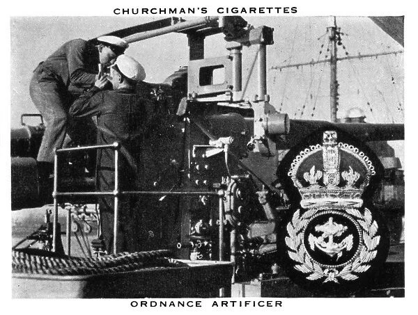 Ordnance Artificer, 1937. Artist: WA & AC Churchman