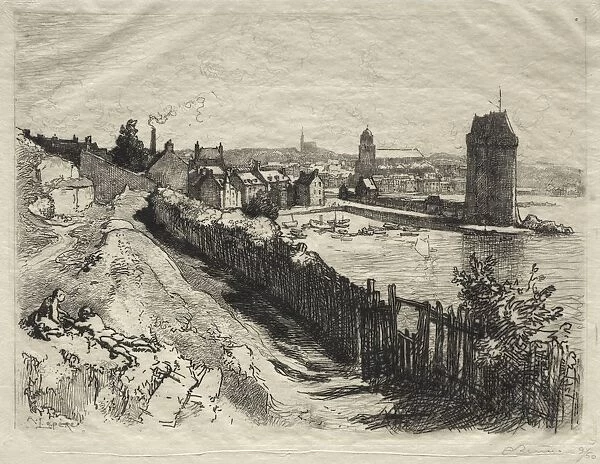 Porte de St. Servan. Creator: Auguste Louis Lepere (French, 1849-1918)