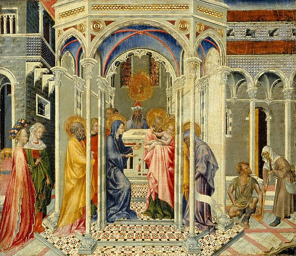 The Presentation of Christ in the Temple, ca. 1435. Creator: Giovanni di Paolo