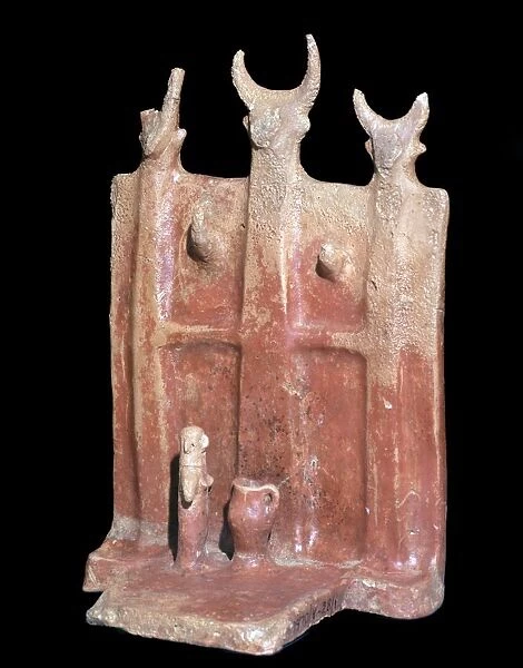 Terracotta model of a shrine, from Cyprus
