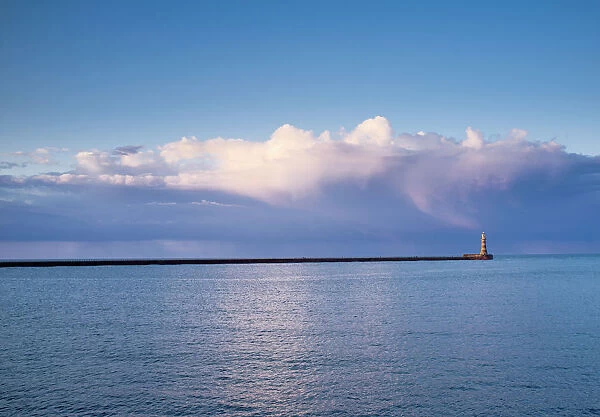 Roker Lighthouse; Sunderland Tyne And Wear England