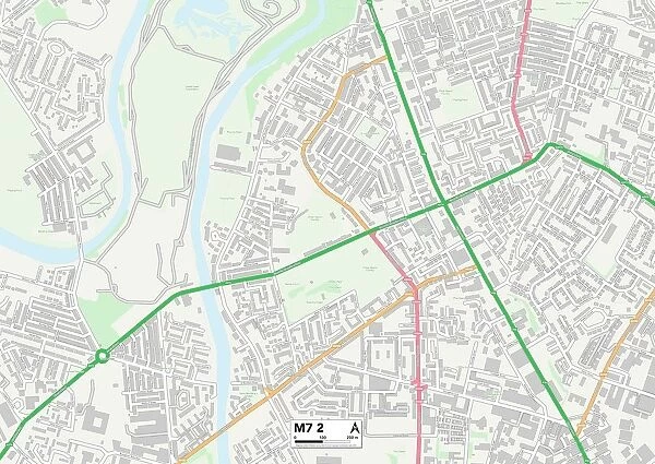 Salford M7 2 Map