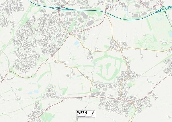 Wakefield WF7 6 Map