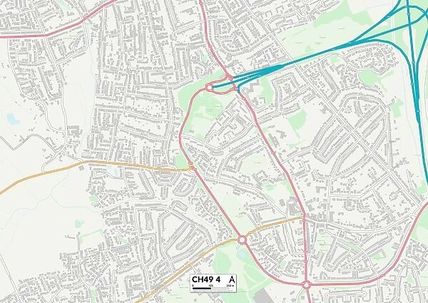 Wirral CH49 4 Map