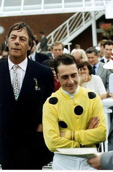 Henry Cecil Race Horse Trainer after winning the Tripleprint Geoffrey Freer Stakes Dbase