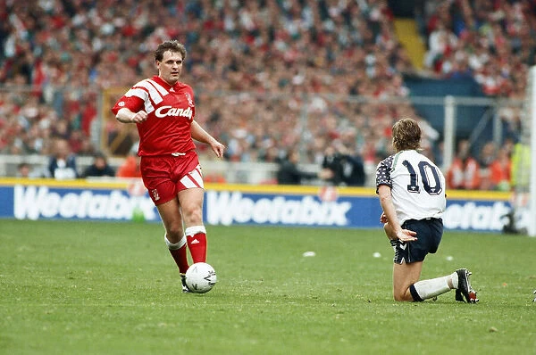 Liverpool 2-0 Sunderland, FA Cup Final, Wembley Stadium, Saturday 9th May 1992. Jan Molby