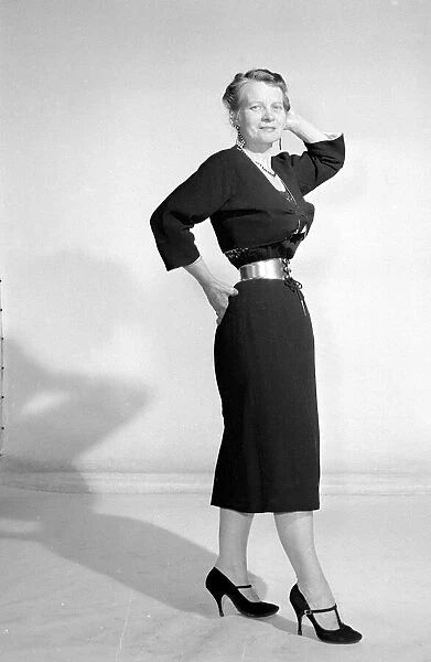Mrs Grainger with her amazing 13'waist Circa 1960