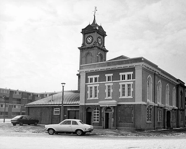 Old Town Hall at St Hilda, Middlesbrough, 12th January 1981