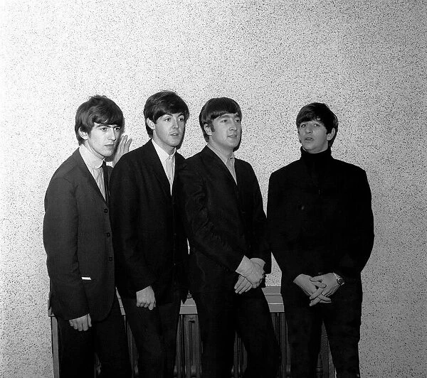 Pop Group The Beatles November 1963 John Lennon, Paul McCartney, Ringo Starr