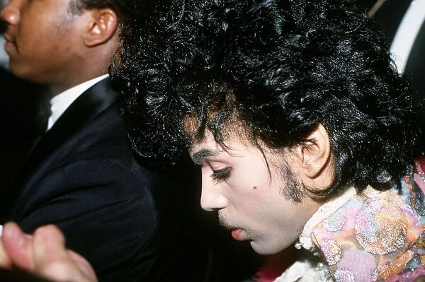 Prince Pop Singer at Music awards. 11th February 1985