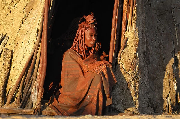 Himba Woman, Village near Serra Cafema Wilderness Safaris at Kunene River