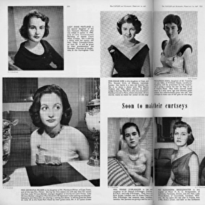 The 1958 Season - Debutantes to make their curtsey