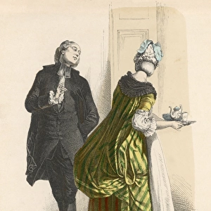 Abbe and Housemaid 1780