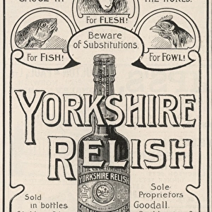 Advert / Yorkshire Relish