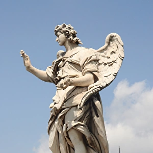 Baroque Art. Angel. Statue. Work by Giamlorenzo Bernini, 16